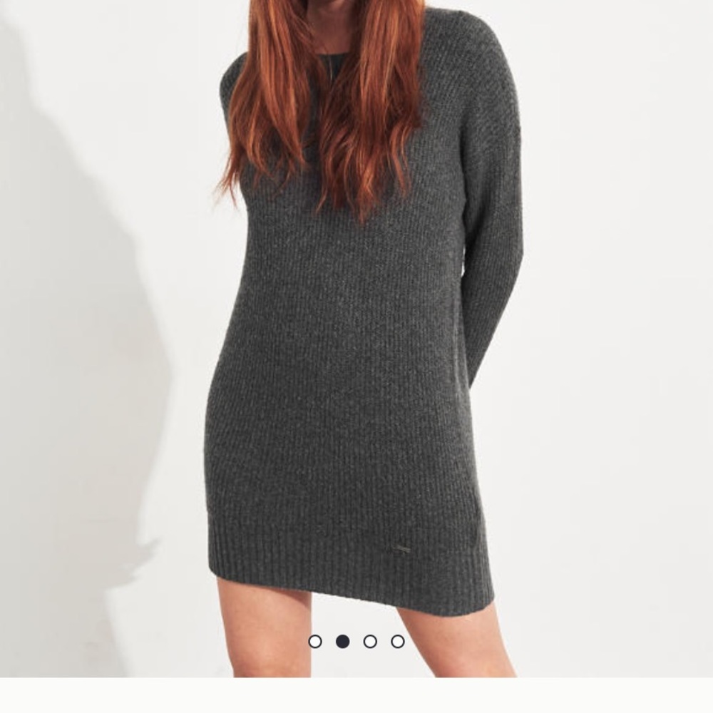 Hollister Ribbed Sweater Dress Size S NWT